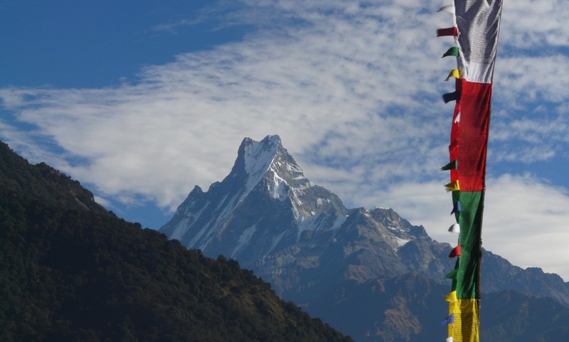 Trek au Népal, Belvédère des Annapurnas