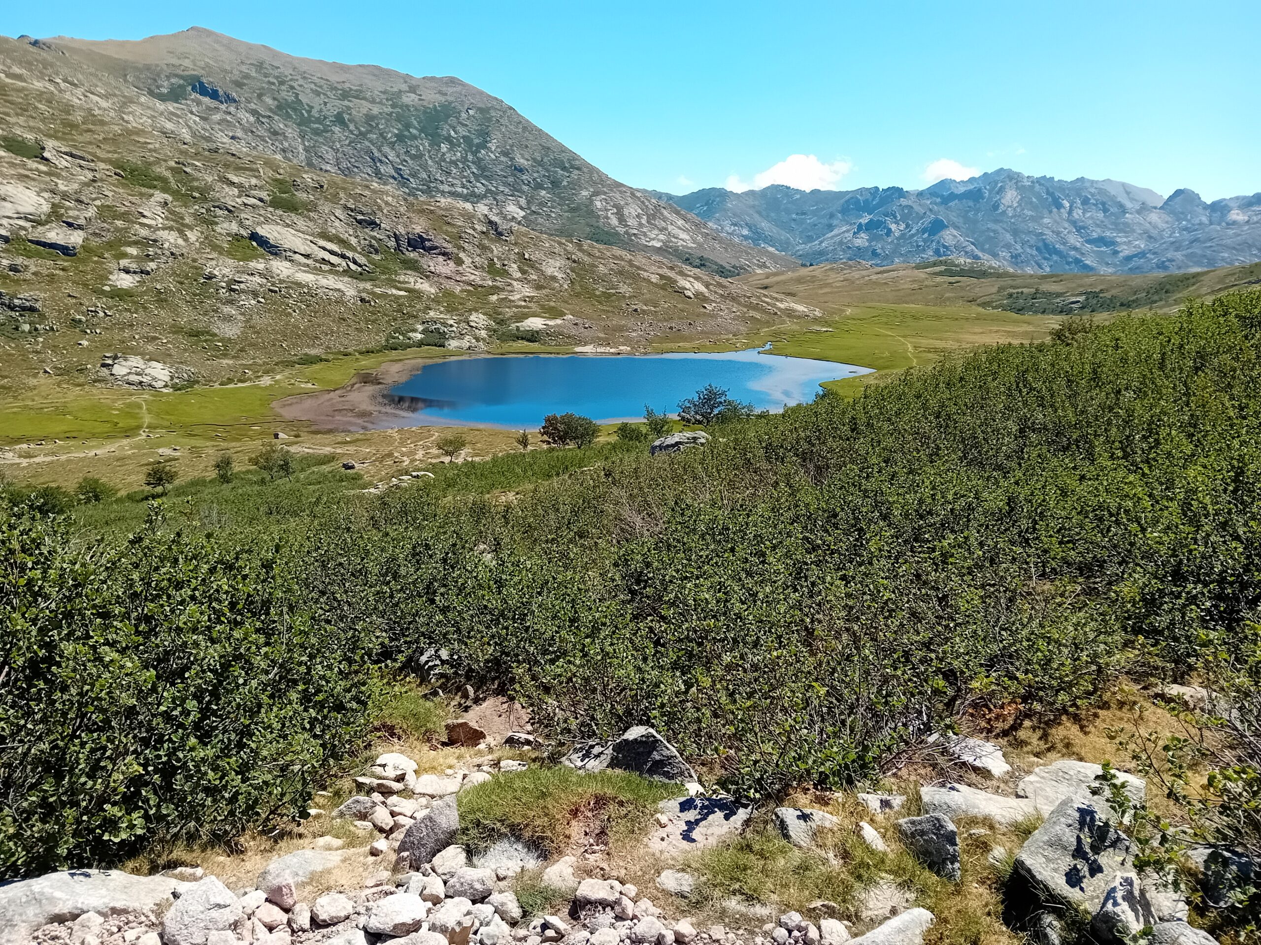 Lac de Nino sur le GR20, Corse – étape du col de Vergio au refuge de Manganu