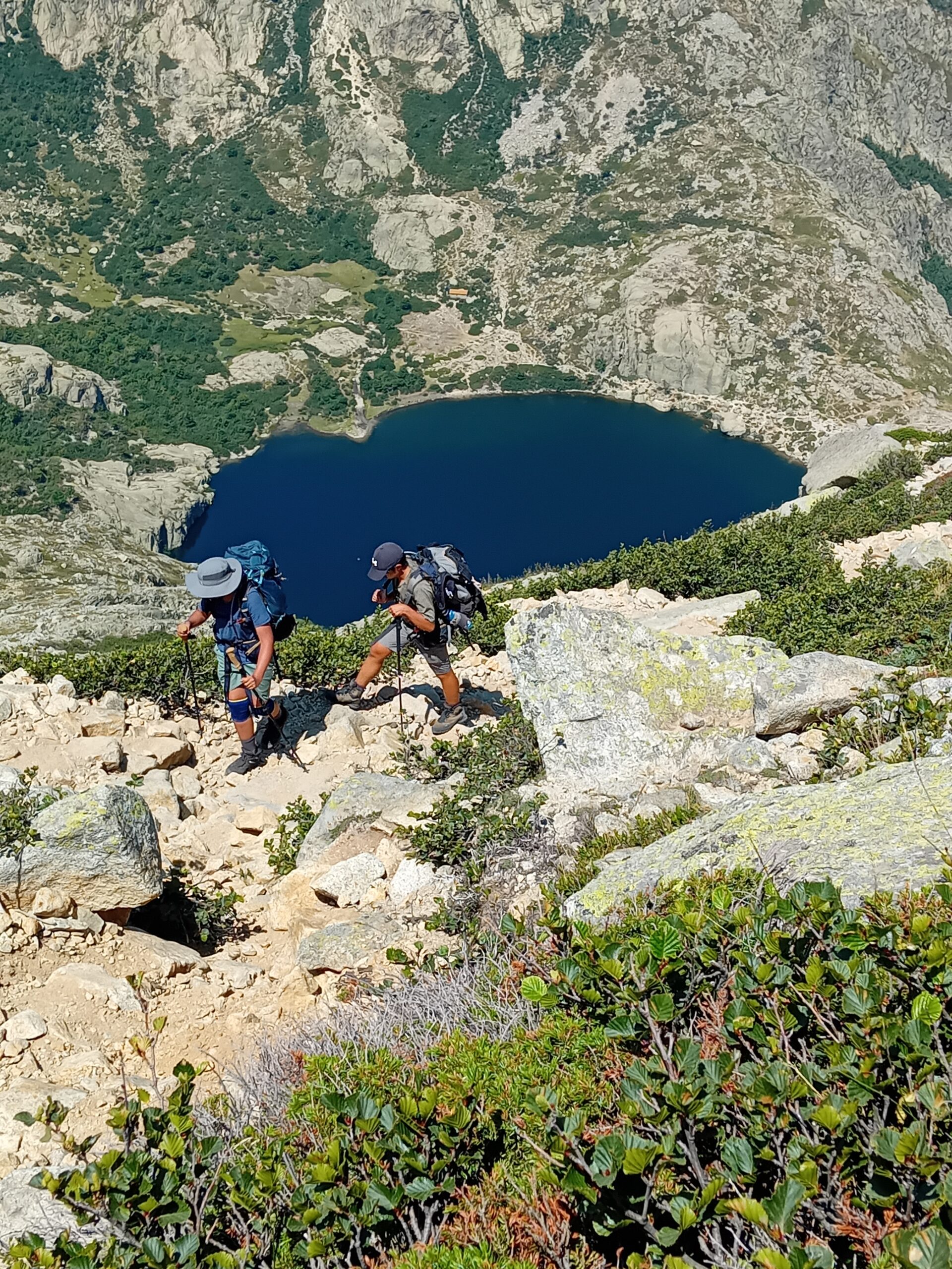 Lacs glaciaires de Melo et Capitelo, GR20 Corse – paysages alpins