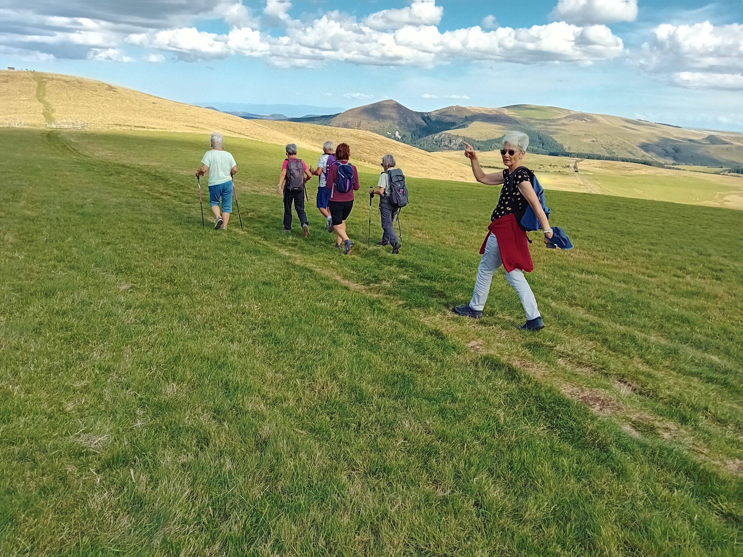 Randonnée sur les Volcans d'Auvergne